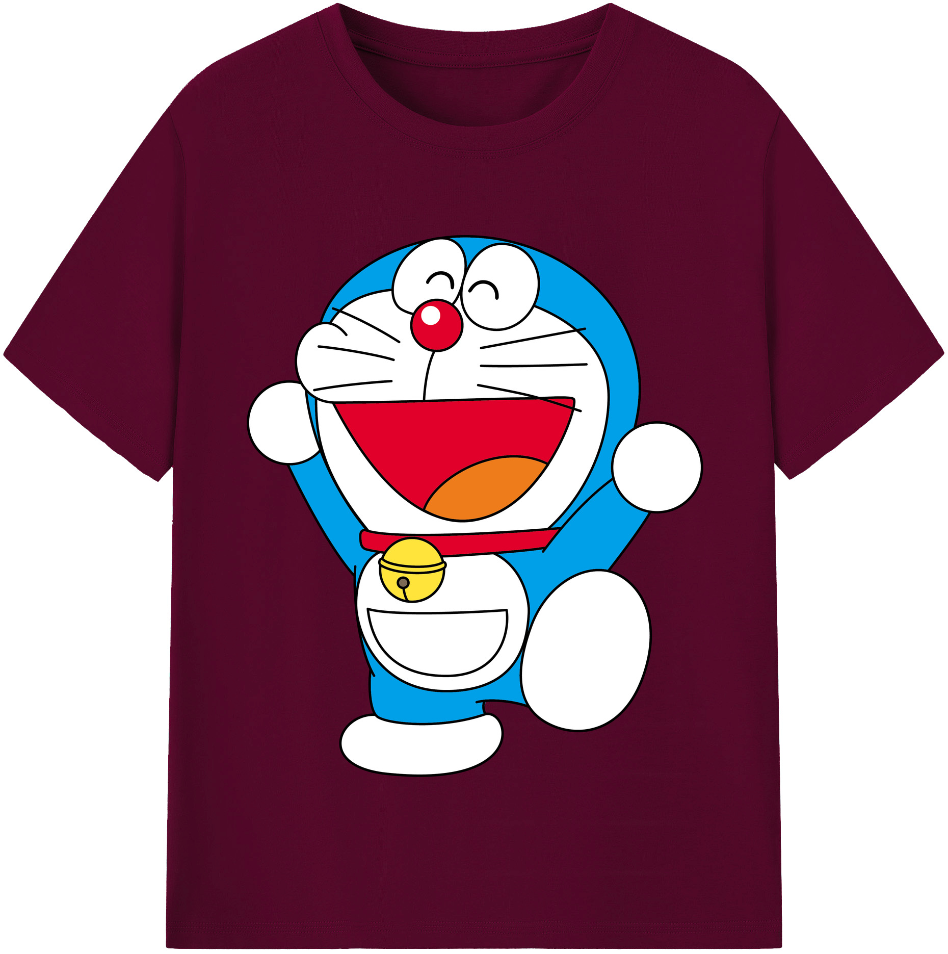 （画像用） ドラえもん Doraemon レディースカジュアルプリントTシャツ（綿100％）